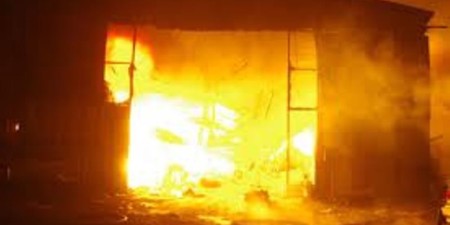 Incendie à Kaolack : d’importants dégâts matériels notés, des animaux domestiques tués