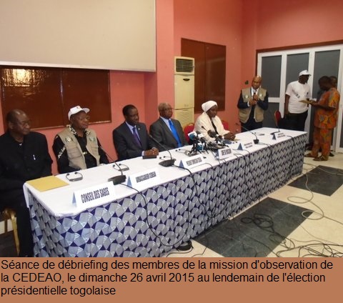 Présidentielle togolaise : La CEDEAO estime les conditions d’organisation acceptables