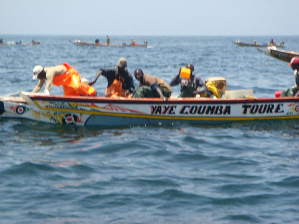 Des pêcheurs sénégalais en situation difficile dans une zone non habitée