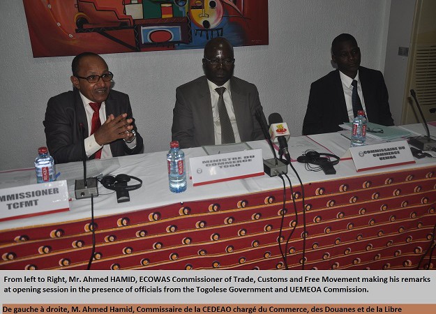 APE : Une réunion régionale sur le Cadre Institutionnel et son  Programme de Développement se tient à Lomé
