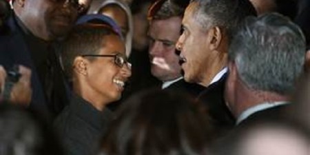 Ahmed Mohamed, victime d’injustice, parmi des célébrités et photographié avec Obama