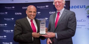 Sommet Mondial de l’Aviation,  Ethiopian Airlines remporte le prix CAPA 2015 des compagnies aériennes