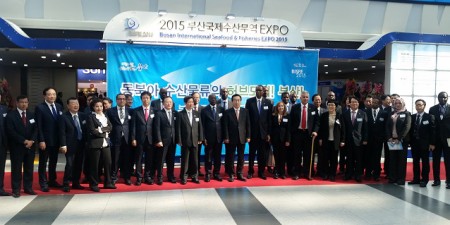 Exposition Internationale des produits halieutiques et des pêches de Busan Le Sénégal parmi les trois pays africains participants