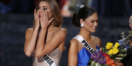 Grosse bourde à l’élection Miss Univers 2015 : La couronne ne dure que quelques minutes sur la tête de Miss Colombie