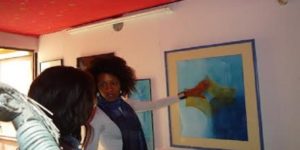 Exposition d’art : Caroline Guèye laisse parler son cœur et compte dénoncer la pêche illicite et abusive