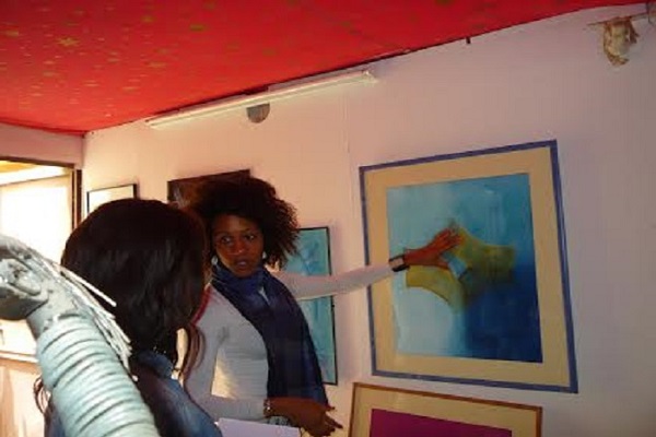 Exposition d’art : Caroline Guèye laisse parler son cœur et compte dénoncer la pêche illicite et abusive