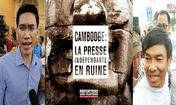 Rapport de RSF sur le Cambodge : attaques et mesures arbitraires ont presque fini de ruiner la presse libre