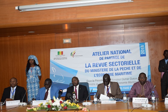 Revue Sectorielle 2018 du Ministère de la Pêche : Oumar Gueye dresse la liste les réalisations de son département en 2017