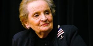Madeleine Albright juge  Trump:  « c’est le président le plus antidémocratique» de l&rsquo;histoire des États-Unis