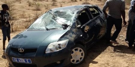 Louga : un grave accident de la route fait un mort et un blessé grave