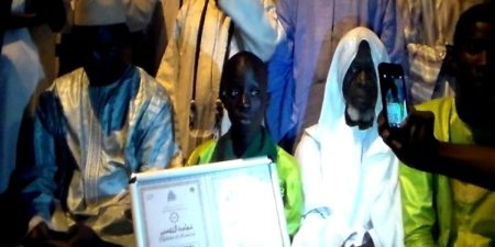 Récital du Saint Coran : Louga a triomphalement accueilli Moustapha Dia, son jeune crack