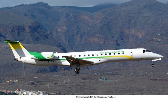 Mauritania Airlines finalise une commande de 2 Embraer E175s au salon de Farnborough 2018