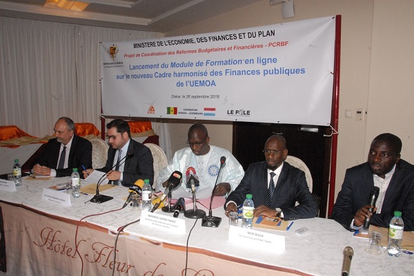 Economie : lancement à Dakar du module de formation en ligne sur le cadre harmonisé des finances publiques, recommandé par l’UEMOA