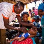 Campagne Malaria Consortium à Ziniare, Burkina Faso.