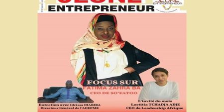 Entreprenariat des jeunes :   Jeune Entrepreneur, un magazine  bimestriel en kiosque pour plus de visibilité et d’informations fiables