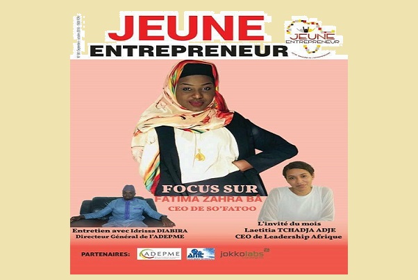 Entreprenariat des jeunes :   Jeune Entrepreneur, un magazine  bimestriel en kiosque pour plus de visibilité et d’informations fiables