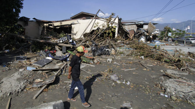 Tremblement de terre et  tsunami en Indonésie : l’OIT compatissante se dit prête à travailler de manière étroite avec le gouvernement