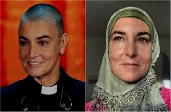 People : la chanteuse Sinead O’Connor, s’est convertie à l’islam et s’appelle désormais Shahuda ‘Davitt