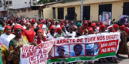 Guinée : Des femmes protestent contre les violences enregistrées depuis 2011
