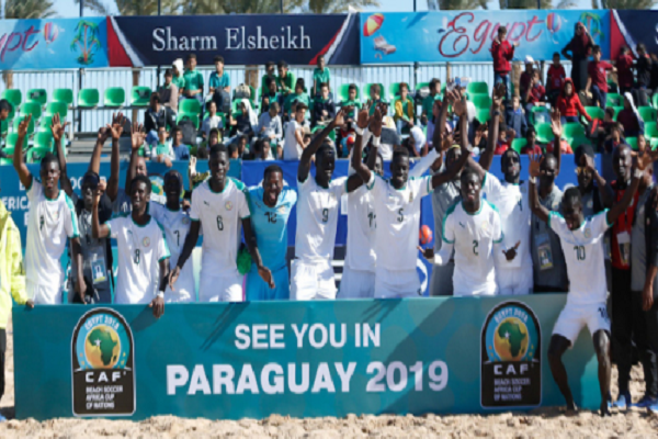 Football : le Sénégal remporte la coupe d’Afrique des nations de Beach soccer