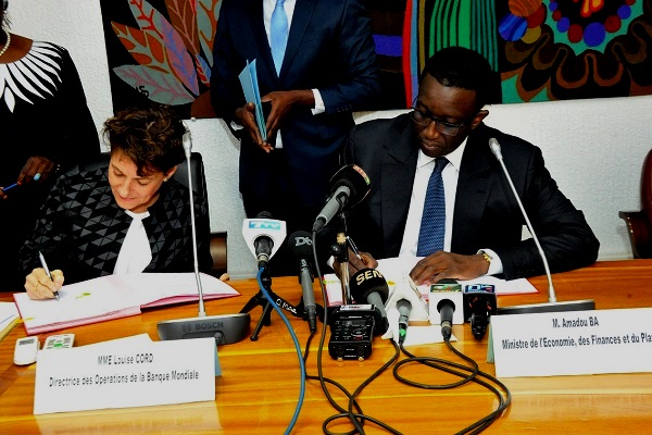 L’appui budgétaire de la Banque Mondiale au Sénégal: Mme Louise Cord, de la Banque mondiale et Amadou Bâ reviennent sur les axes prioritaires