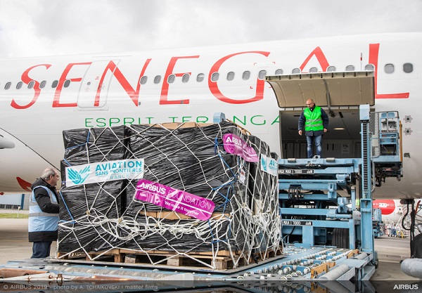 Social : Air Sénégal et la Fondation Airbus s’associent pour effectuer un premier vol de bienfaisance