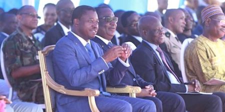 Togo :le président  Faure E Gnassingbé a inauguré hier  mercredi le nouveau port de pêche de Lomé
