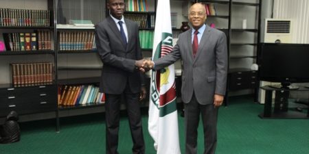 CEDEAO : le Président de la Commission, Jean-Claude Kassi Brou, accrédite Babacar Matar Ndiaye, ainsi que  deux autres ambassadeurs