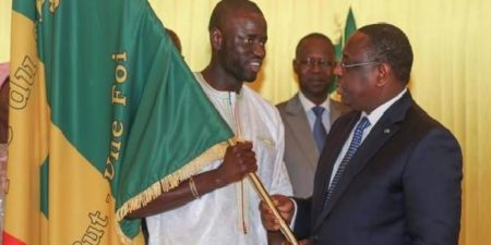 Can 2019 : Macky galvanise les lions, leur demandant de ramener le trophée continental