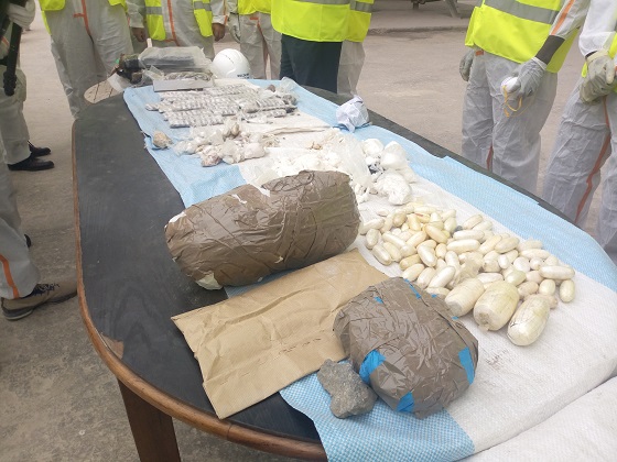LUTTE CONTRE LE TRAFIC DE DROGUES :  Plus de 4000 kg de chanvre-indien, de l’héroïne, de la cocaïne et des amphétamines incinérées