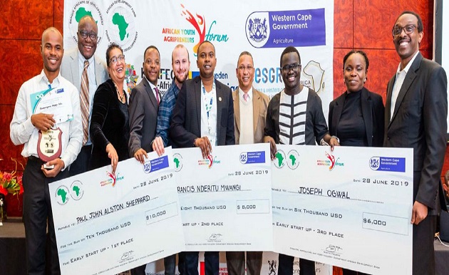 Jeunesse et Agriculture : un Kenyan et un Sud-Africain  lauréats 2019 du concours AgriPitch pour les jeunes