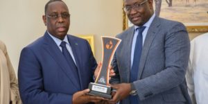 Pétrole et gaz: Macky Sall récompensé d&rsquo;un prix par des acteurs africains de l&rsquo;énergie