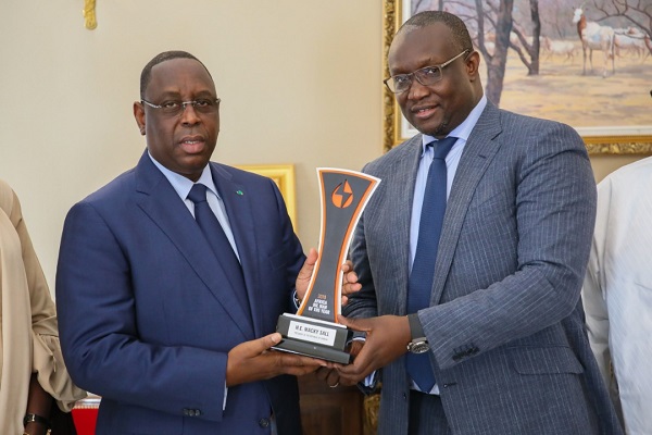 Pétrole et gaz: Macky Sall récompensé d’un prix par des acteurs africains de l’énergie
