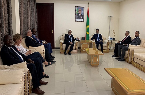 Visite en Mauritanie : le Vice-président de la B.M pour la région Afrique, salue leur engagement pour le développement du capital humain et une croissance inclusive