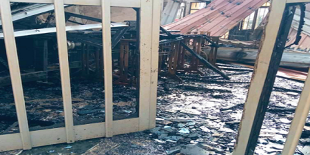 Togo : Un incendie endommage partiellement la Maison des Jeunes de Lomé