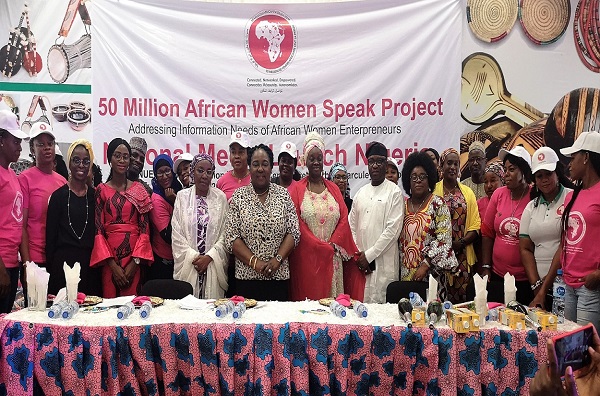 Nigeria : 300 Femmes Entrepreneures ont répondu au lancement officiel de la plateforme de réseautage « 50 million african women speak »