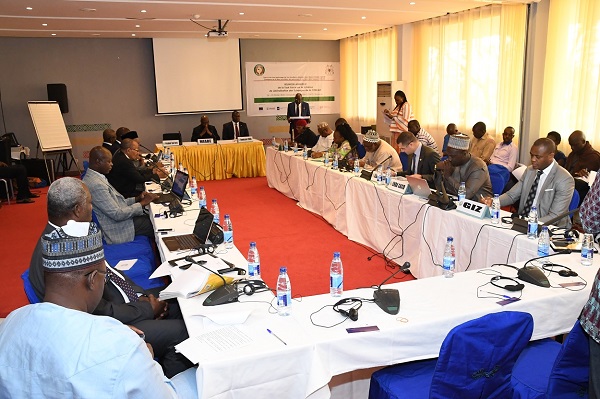 CEDEAO Les membres de la Task Force-Schéma de Libéralisation des Echanges en réunion d’évaluation de  leur rapport d’activités 2019