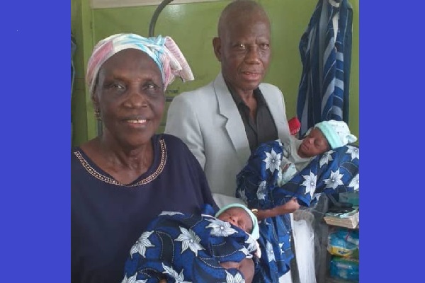 Insolite à Lagos: une Nigériane de 68 ans donne naissance à des jumeaux