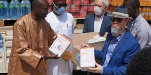 Prise en charge des patients du Covid-19- des dons de 45 millions de F CFA remis aux hôpitaux de Fann et de Diamniadio par Eurocham