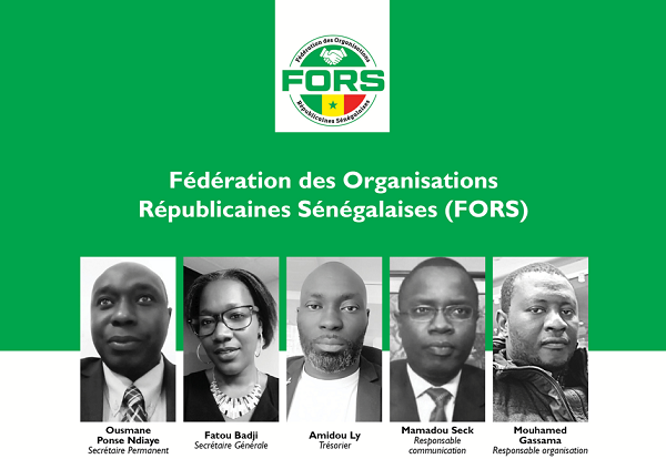 Déclaration Liminaire de la Fédération des Organisations Républicaines Sénégalaises (FORS)