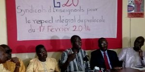 Education nationale : les syndicalistes du G 20 bombardent Mamadou Talla et menacent