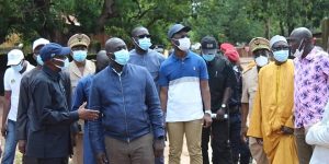 Lutte contre les inondations : le Ministre Abdou Karim Fofana en visite à Sédhiou