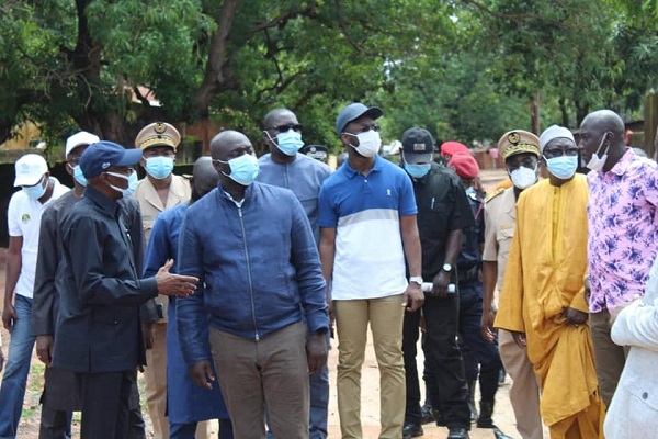 Lutte contre les inondations : le Ministre Abdou Karim Fofana en visite à Sédhiou