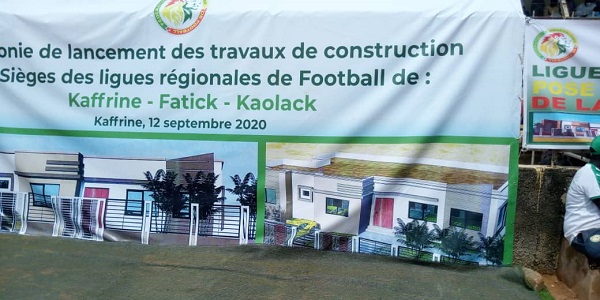 Sièges des ligues régionales de football :Mactar Ba lance les travaux de construction