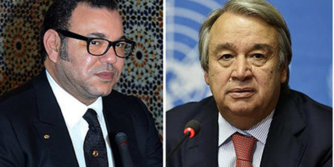 Situation dans la zone de Guergarate au Sahara marocain : Le Roi Mohammed VI en entretien téléphonique avec le Secrétaire Général des Nations Unies