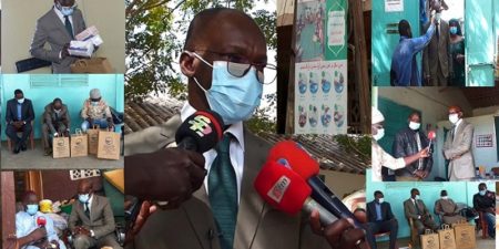 Lutte contre la Covid-19 dans la commune Fass-Gueule-Tapée-Colobane : 10 000 masques, des gels hydro-alcooliques, thermo-flash offerts par Thierno Ndiaye aux écoles et Daaras