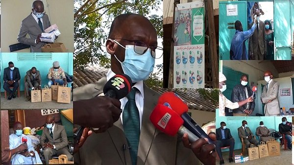 Lutte contre la Covid-19 dans la commune Fass-Gueule-Tapée-Colobane : 10 000 masques, des gels hydro-alcooliques, thermo-flash offerts par Thierno Ndiaye aux écoles et Daaras