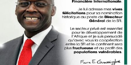 Banque mondiale : Le Togo salue la nomination du Sénégalais Makhtar Diop à la tête de la SFI