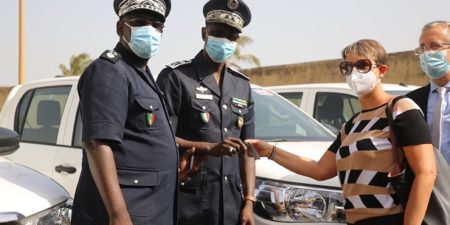 UE-Sénégal : les locaux de la DG de la Police Nationale rénovés : Des dons de véhicules à destination de Karang, Rosso et Tambacounda