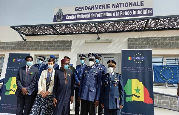 Programme de Coopération SENSEC-UE : L’UE  inaugure le Centre National de formation de la Police Judiciaire